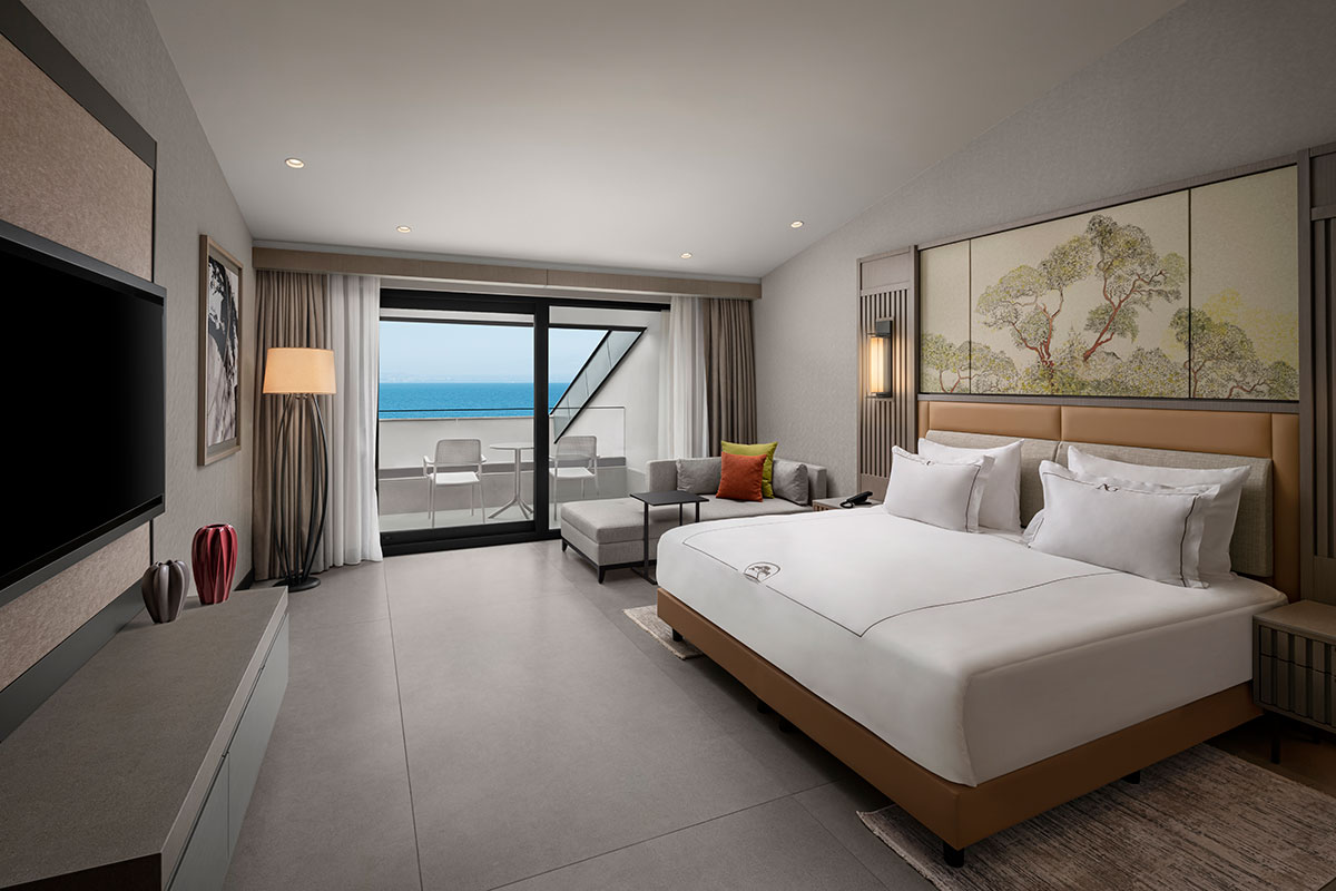 Deluxe room unique sea view